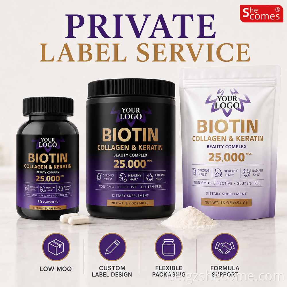 Biotin Collagen Keratin Supplement11